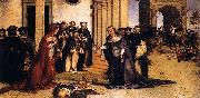 Lorenzo Lotto St Dominic Raises Napoleone Orsini Sweden oil painting artist